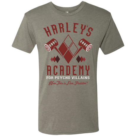 T-Shirts Venetian Grey / Small Harley's Academy Men's Triblend T-Shirt