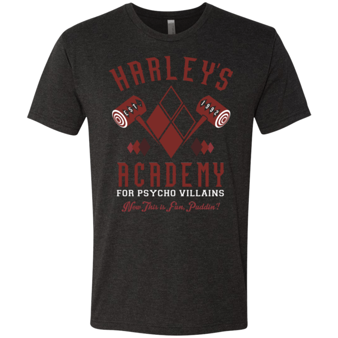 T-Shirts Vintage Black / Small Harley's Academy Men's Triblend T-Shirt