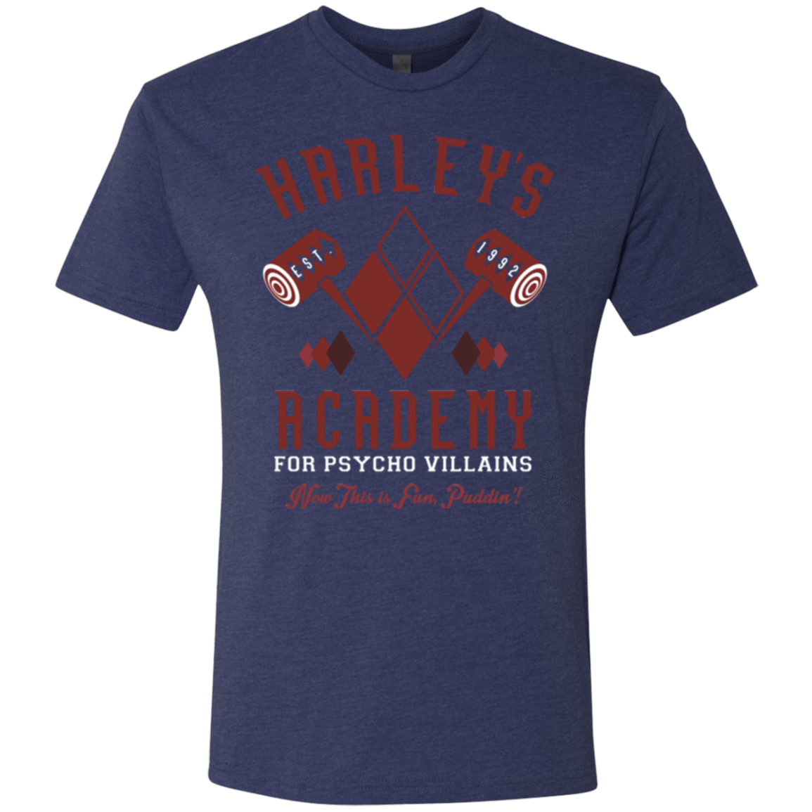 T-Shirts Vintage Navy / Small Harley's Academy Men's Triblend T-Shirt