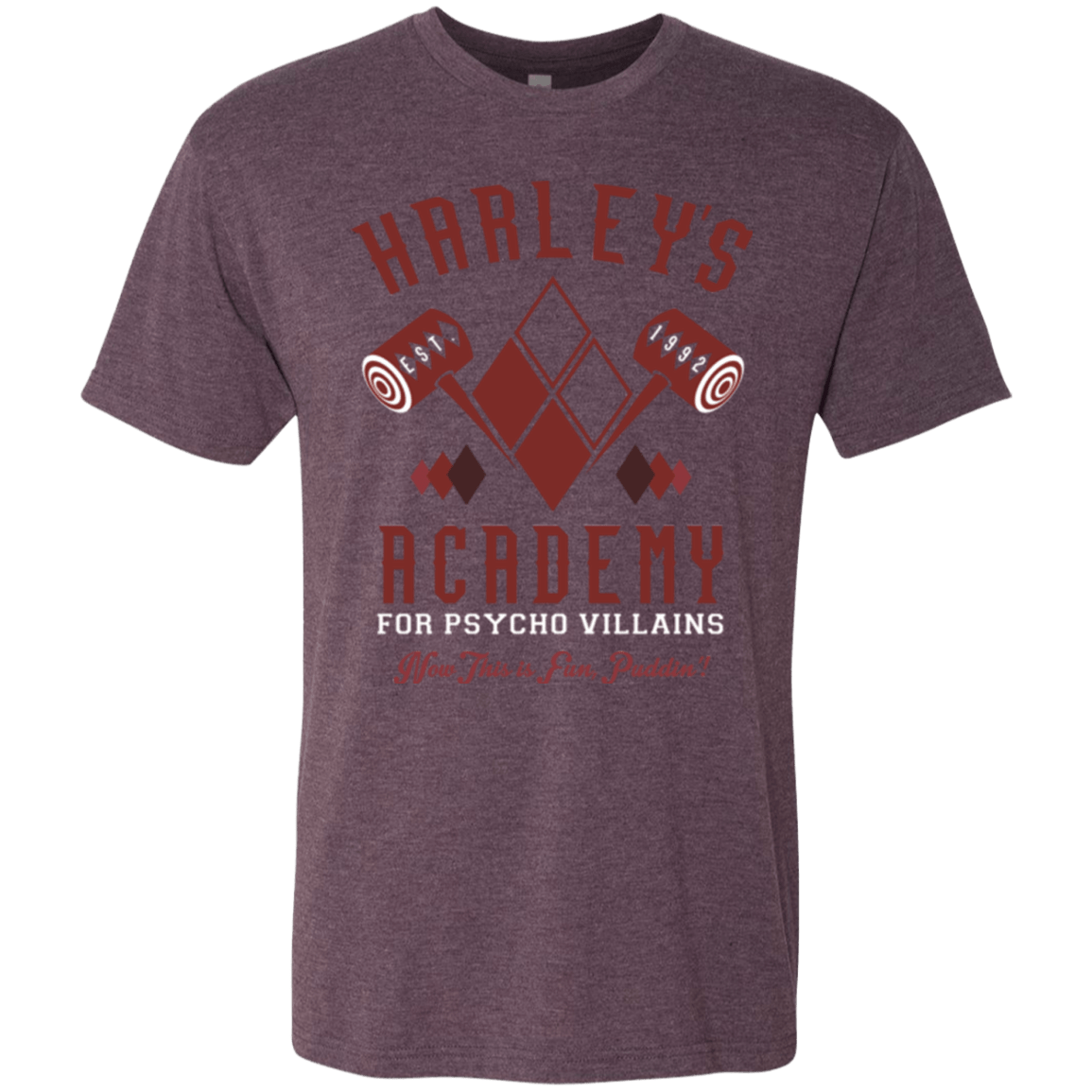 T-Shirts Vintage Purple / Small Harley's Academy Men's Triblend T-Shirt