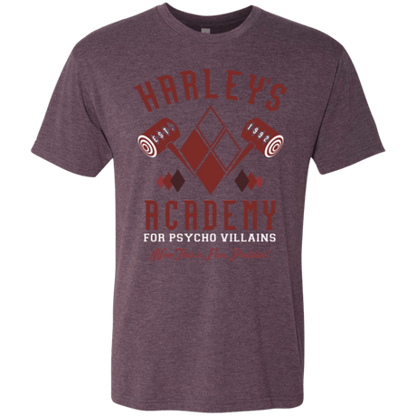 T-Shirts Vintage Purple / Small Harley's Academy Men's Triblend T-Shirt