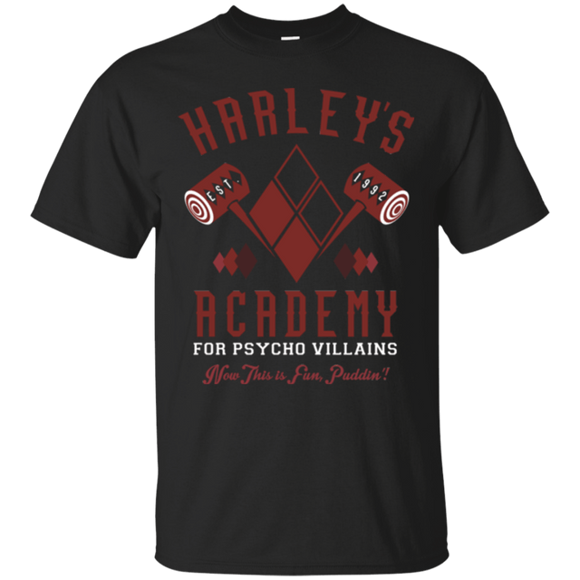 T-Shirts Black / Small Harley's Academy T-Shirt