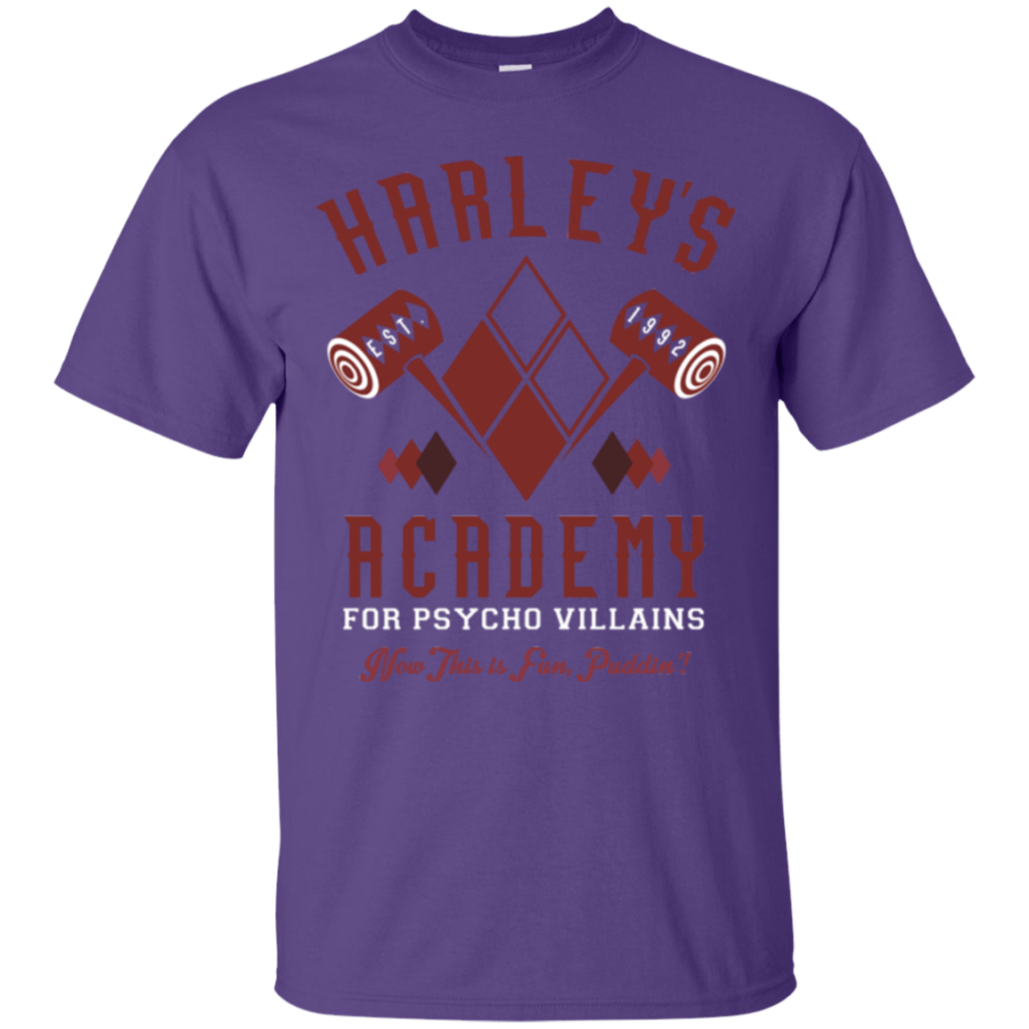 T-Shirts Purple / Small Harley's Academy T-Shirt