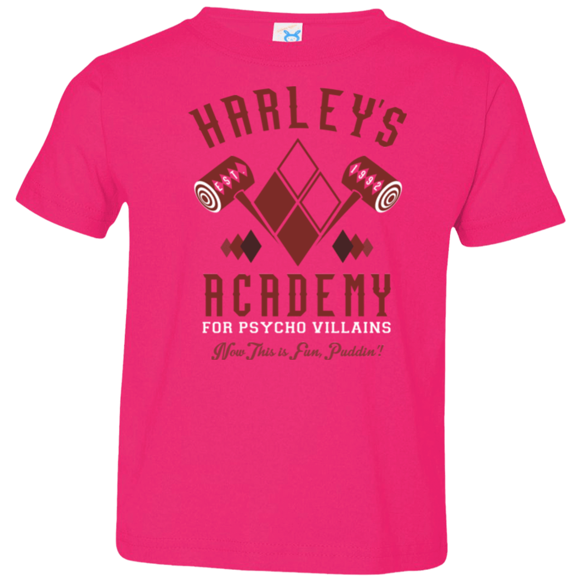 T-Shirts Hot Pink / 2T Harley's Academy Toddler Premium T-Shirt