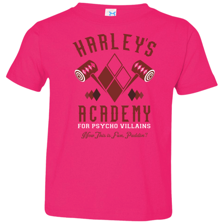 T-Shirts Hot Pink / 2T Harley's Academy Toddler Premium T-Shirt