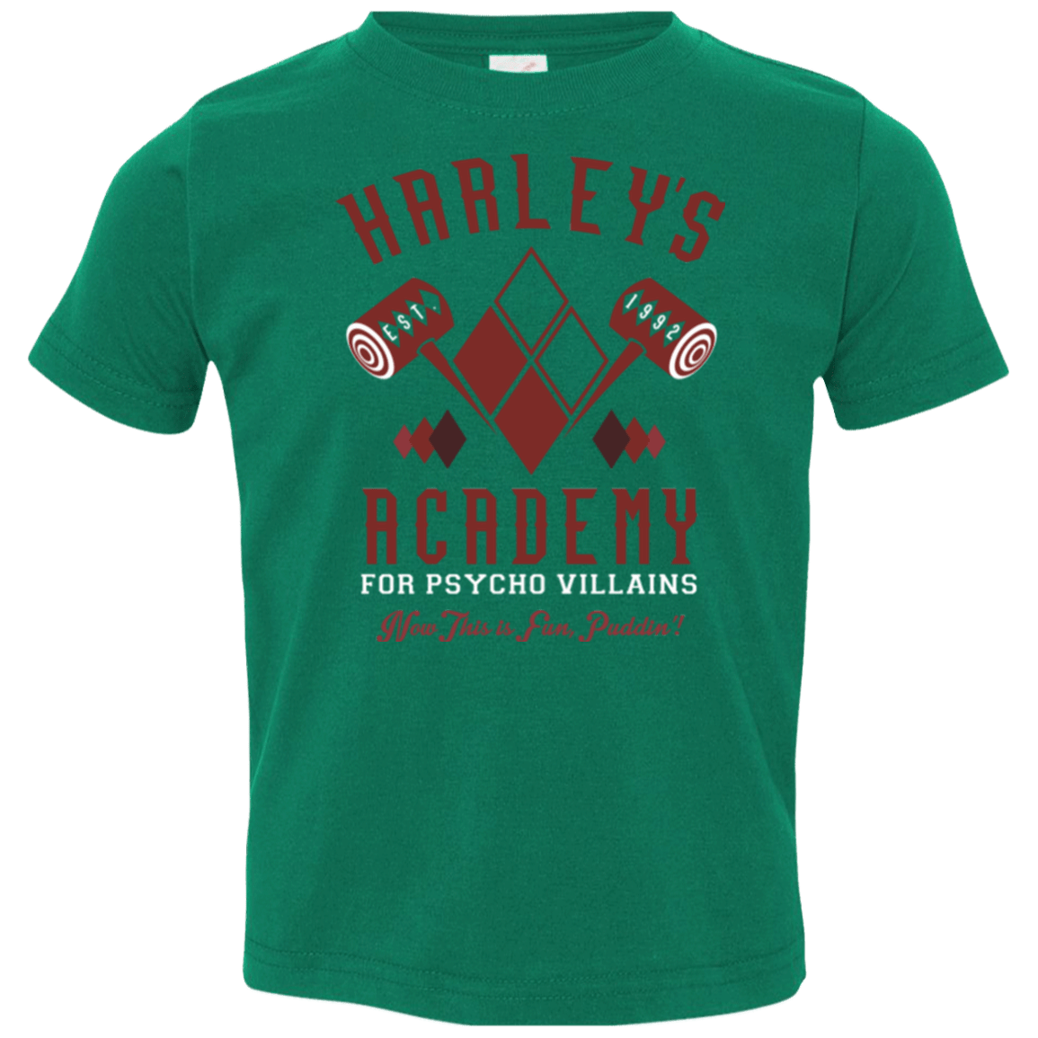 T-Shirts Kelly / 2T Harley's Academy Toddler Premium T-Shirt