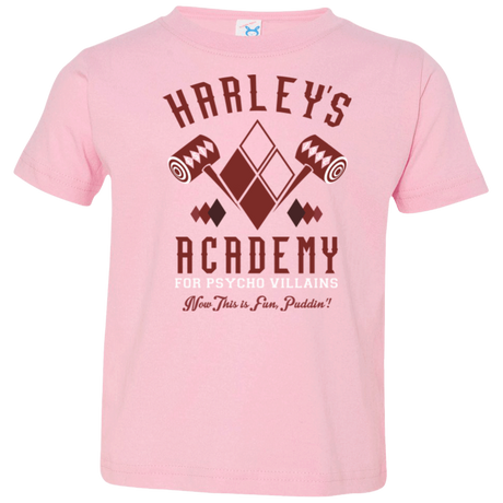 T-Shirts Pink / 2T Harley's Academy Toddler Premium T-Shirt