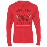 T-Shirts Vintage Red / X-Small Harley's Academy Triblend Long Sleeve Hoodie Tee