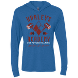 T-Shirts Vintage Royal / X-Small Harley's Academy Triblend Long Sleeve Hoodie Tee
