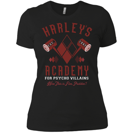 T-Shirts Black / X-Small Harley's Academy Women's Premium T-Shirt