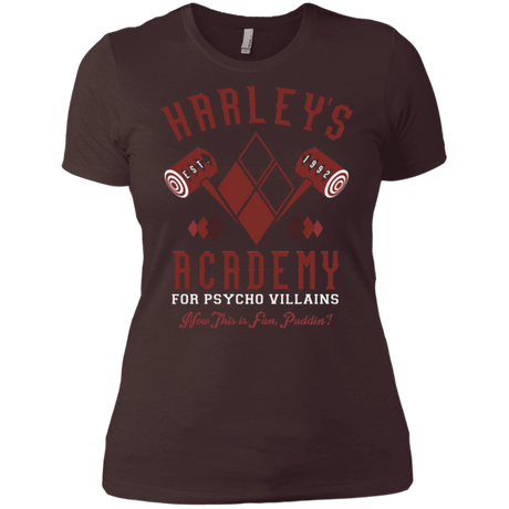 T-Shirts Dark Chocolate / X-Small Harley's Academy Women's Premium T-Shirt