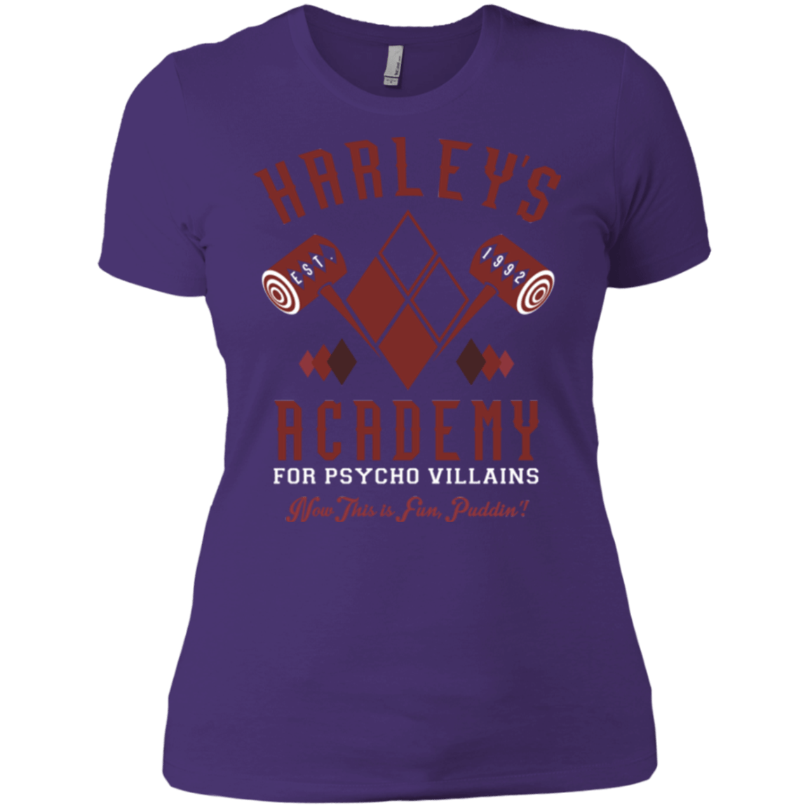 T-Shirts Purple / X-Small Harley's Academy Women's Premium T-Shirt