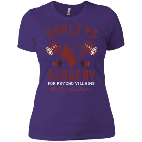 T-Shirts Purple / X-Small Harley's Academy Women's Premium T-Shirt