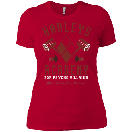 T-Shirts Red / X-Small Harley's Academy Women's Premium T-Shirt