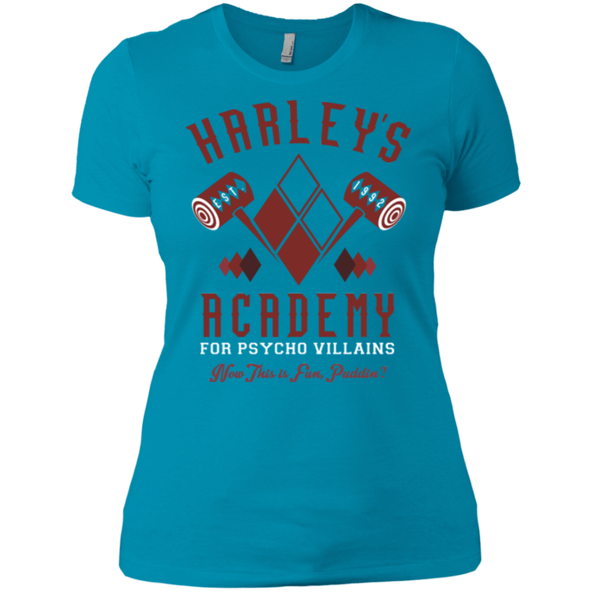 T-Shirts Turquoise / X-Small Harley's Academy Women's Premium T-Shirt