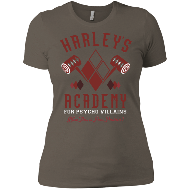 T-Shirts Warm Grey / X-Small Harley's Academy Women's Premium T-Shirt