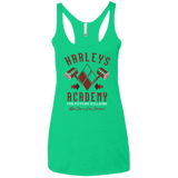 T-Shirts Envy / X-Small Harley's Academy Women's Triblend Racerback Tank