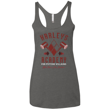 T-Shirts Premium Heather / X-Small Harley's Academy Women's Triblend Racerback Tank