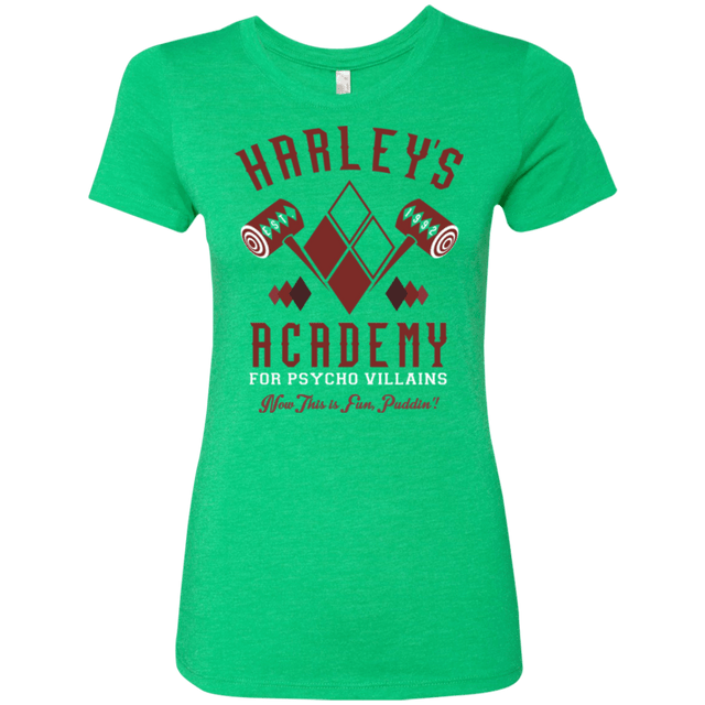 T-Shirts Envy / Small Harley's Academy Women's Triblend T-Shirt