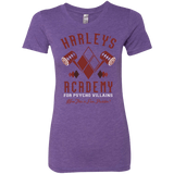 T-Shirts Purple Rush / Small Harley's Academy Women's Triblend T-Shirt