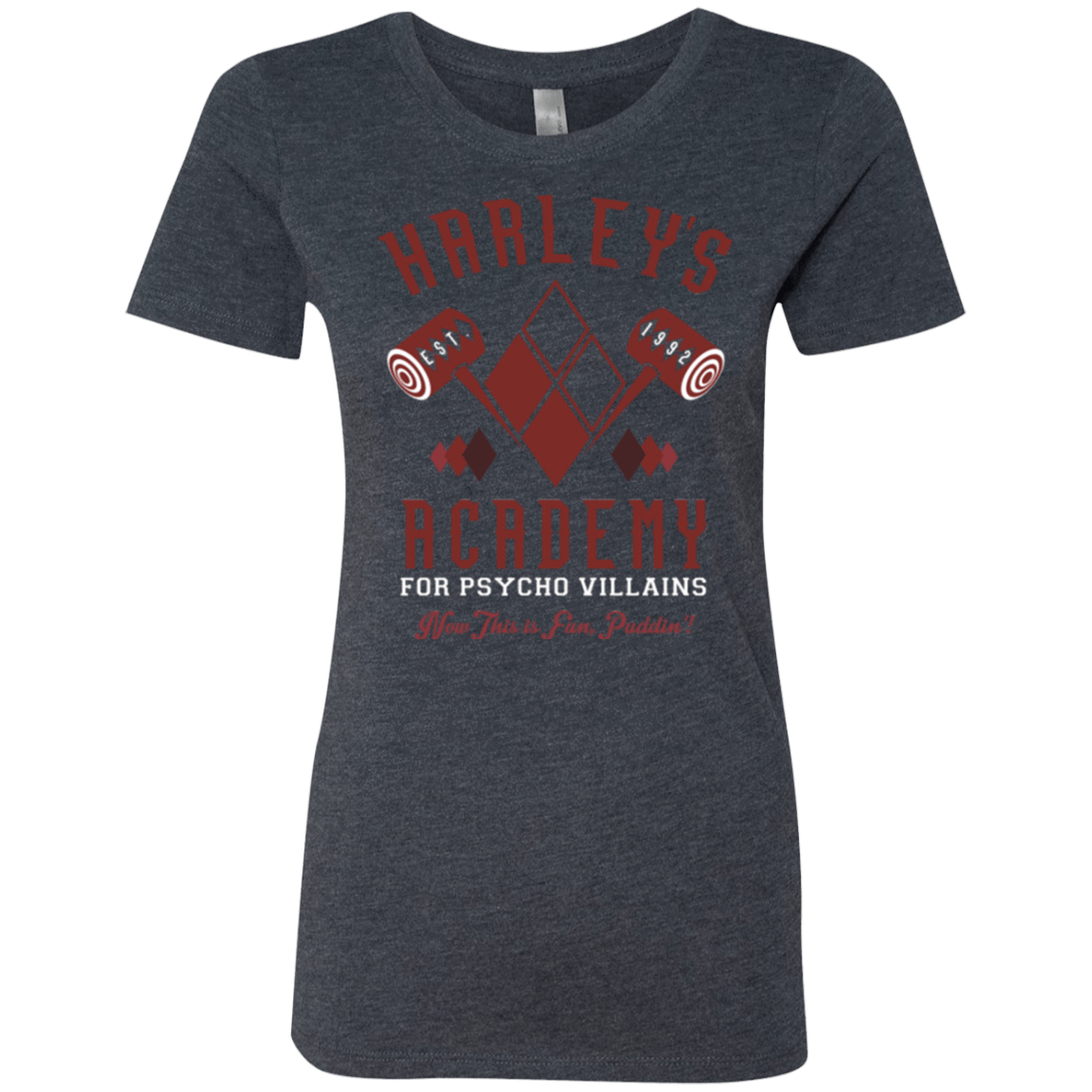 T-Shirts Vintage Navy / Small Harley's Academy Women's Triblend T-Shirt