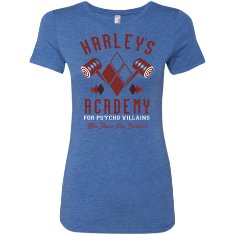 T-Shirts Vintage Royal / Small Harley's Academy Women's Triblend T-Shirt