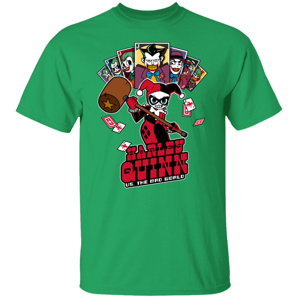 T-Shirts Irish Green / S Harley vs Mad World T-Shirt