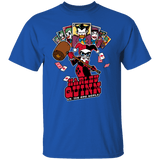 T-Shirts Royal / S Harley vs Mad World T-Shirt