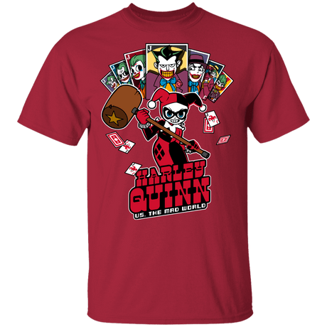 T-Shirts Cardinal / YXS Harley vs Mad World Youth T-Shirt