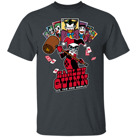 T-Shirts Dark Heather / YXS Harley vs Mad World Youth T-Shirt