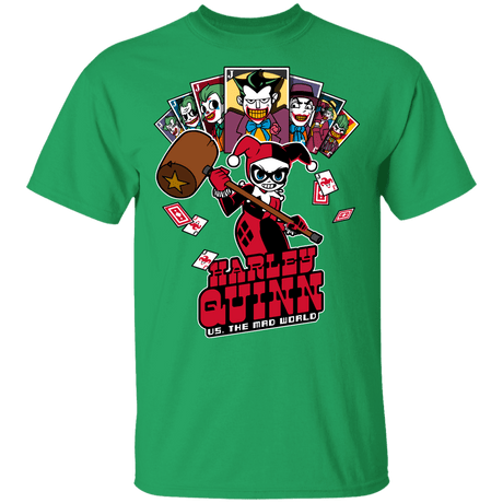 T-Shirts Irish Green / YXS Harley vs Mad World Youth T-Shirt