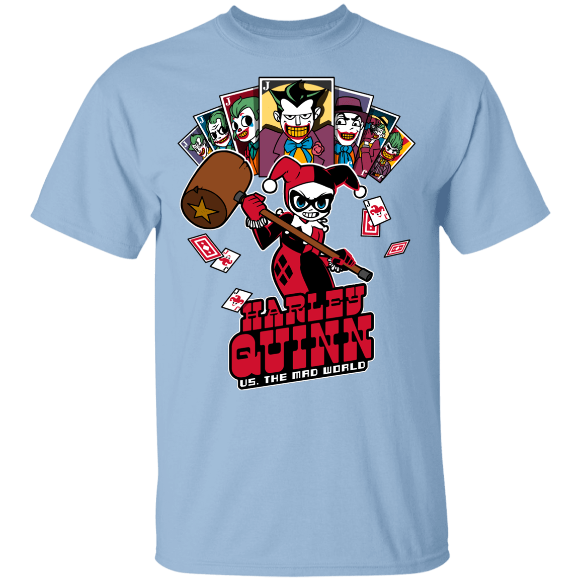 T-Shirts Light Blue / YXS Harley vs Mad World Youth T-Shirt