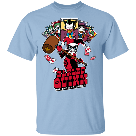 T-Shirts Light Blue / YXS Harley vs Mad World Youth T-Shirt