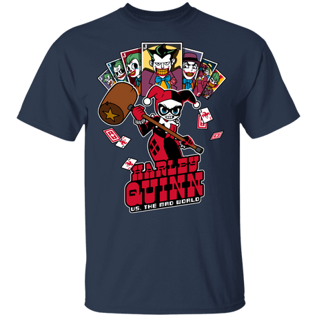 T-Shirts Navy / YXS Harley vs Mad World Youth T-Shirt