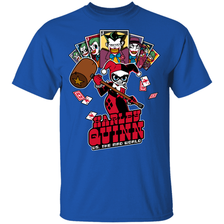 T-Shirts Royal / YXS Harley vs Mad World Youth T-Shirt