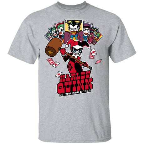 T-Shirts Sport Grey / YXS Harley vs Mad World Youth T-Shirt