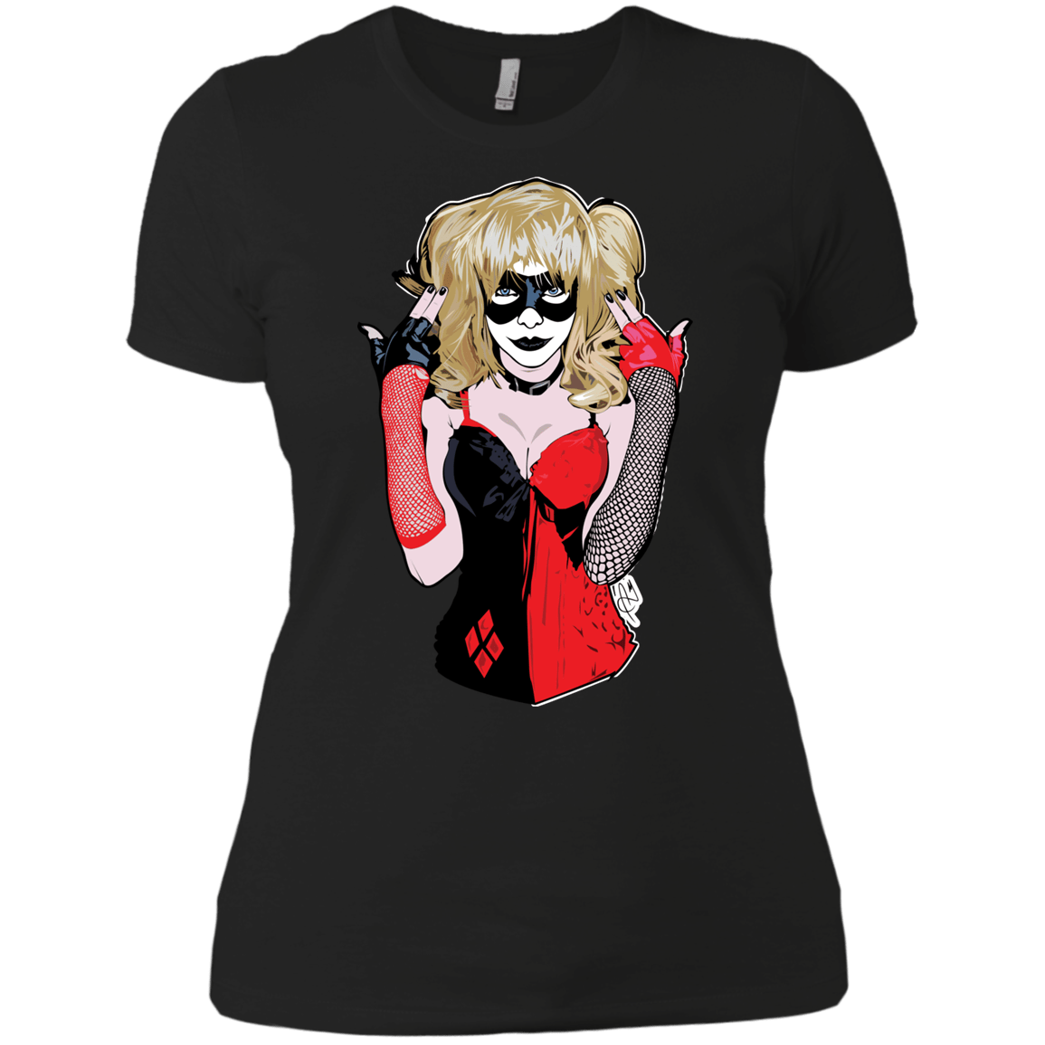 T-Shirts Black / X-Small Harley Women's Premium T-Shirt