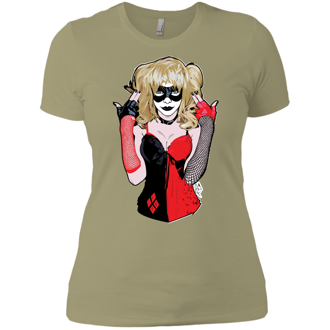 T-Shirts Light Olive / X-Small Harley Women's Premium T-Shirt