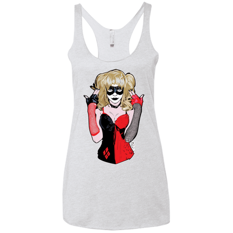 T-Shirts Heather White / X-Small Harley Women's Triblend Racerback Tank