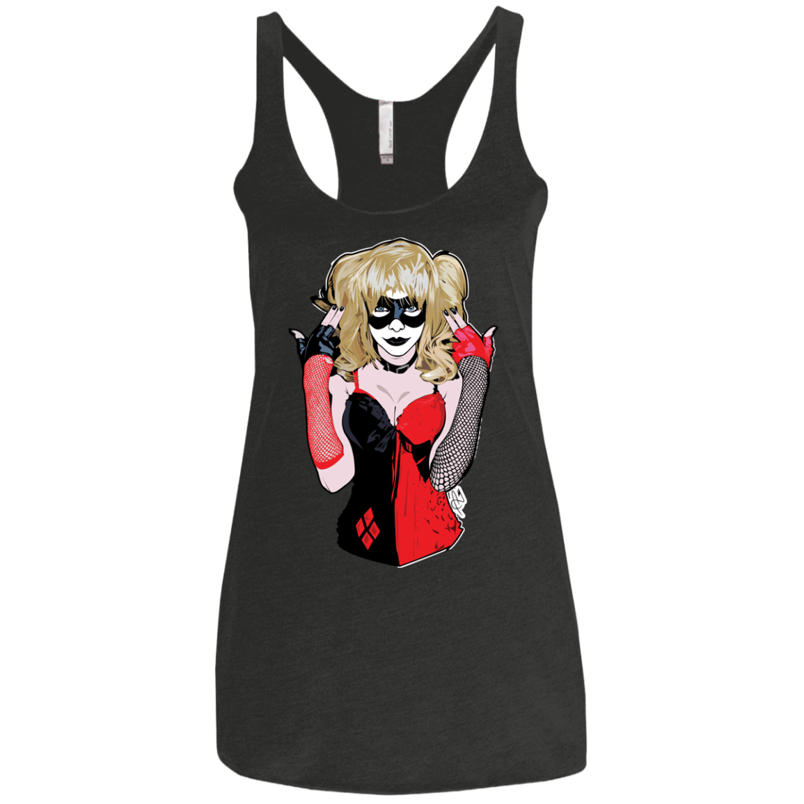 T-Shirts Vintage Black / X-Small Harley Women's Triblend Racerback Tank