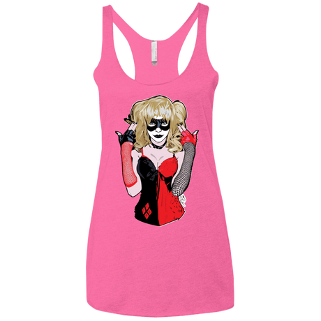 T-Shirts Vintage Pink / X-Small Harley Women's Triblend Racerback Tank