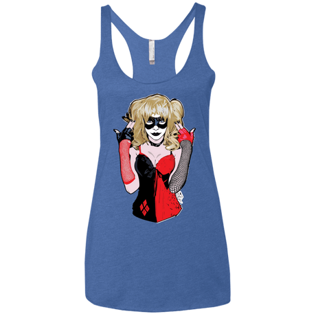 T-Shirts Vintage Royal / X-Small Harley Women's Triblend Racerback Tank