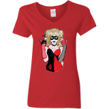 T-Shirts Red / S Harley Women's V-Neck T-Shirt