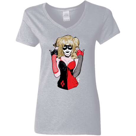 T-Shirts Sport Grey / S Harley Women's V-Neck T-Shirt