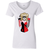 T-Shirts White / S Harley Women's V-Neck T-Shirt