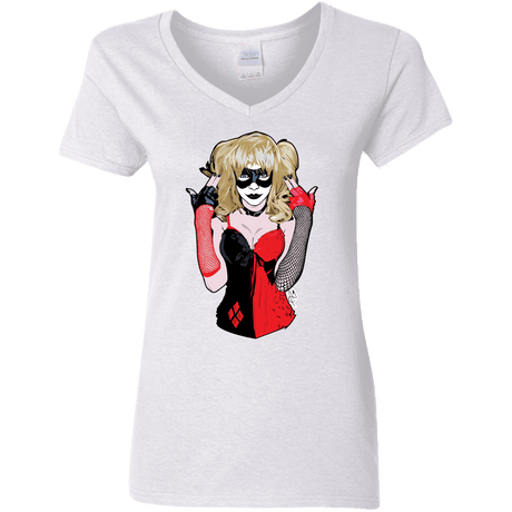 T-Shirts White / S Harley Women's V-Neck T-Shirt