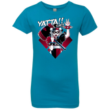 T-Shirts Turquoise / YXS Harley Yatta Girls Premium T-Shirt