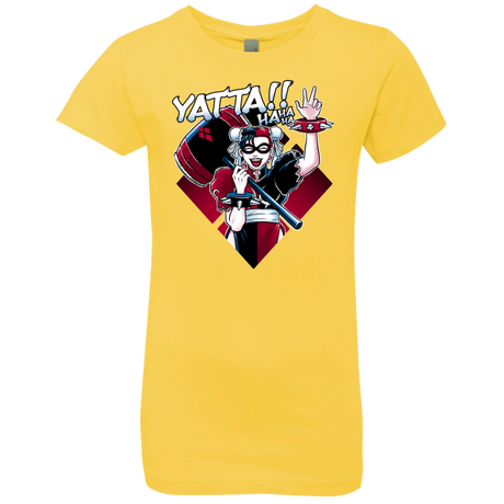 T-Shirts Vibrant Yellow / YXS Harley Yatta Girls Premium T-Shirt