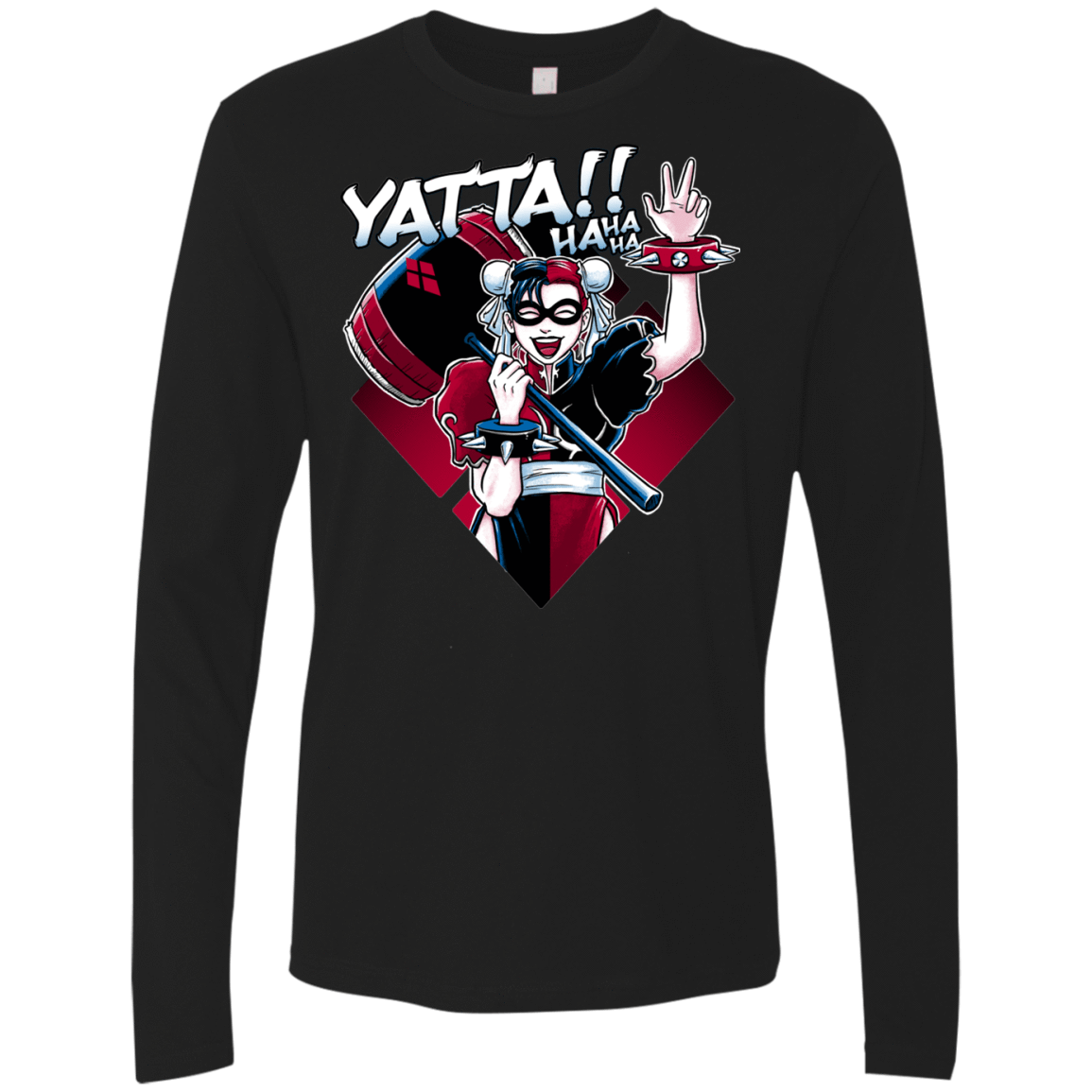 T-Shirts Black / Small Harley Yatta Men's Premium Long Sleeve