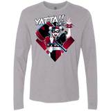 T-Shirts Heather Grey / Small Harley Yatta Men's Premium Long Sleeve